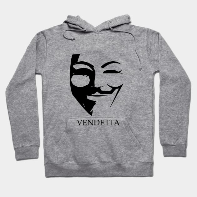 V for Vendetta Hoodie by CAUTODIPELO